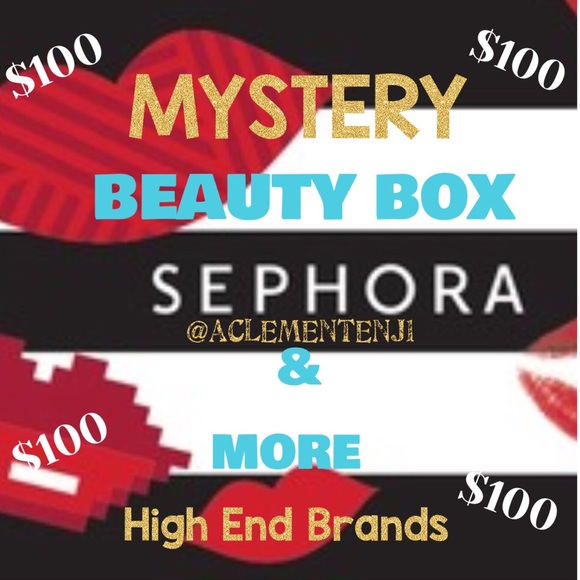 NWT ULTIMATE SEPHORA & MORE BEAUTY MYSTERY BOX